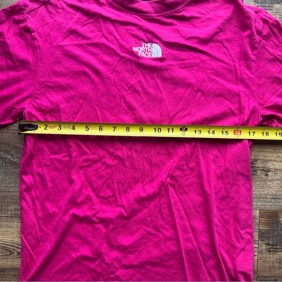 The North Face Women's Evolution Oversized Short Sleeve T Shirt Pink Sz Small - Picture 4 of 7